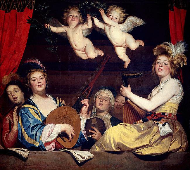 Gerrit van Honthorst The Concert